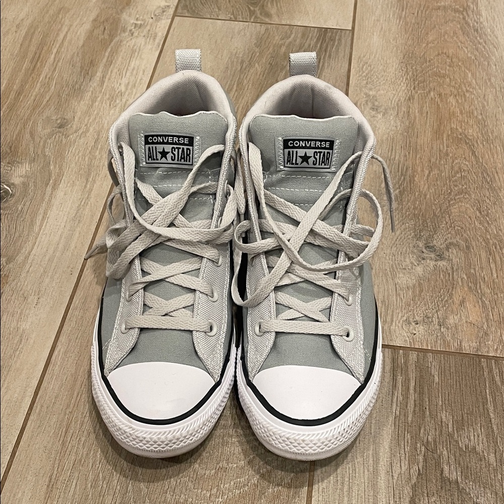 Converse Light Gray High-Tops